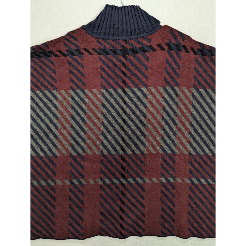 Ann Taylor Turtleneck Sweater Poncho Size XS / S Pullover Knit Cotton Blend - Picture 6 of 8